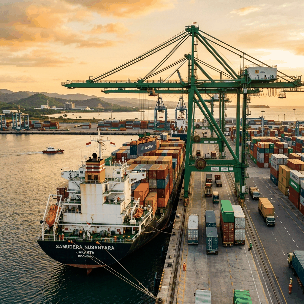 International Shipping Container Loading